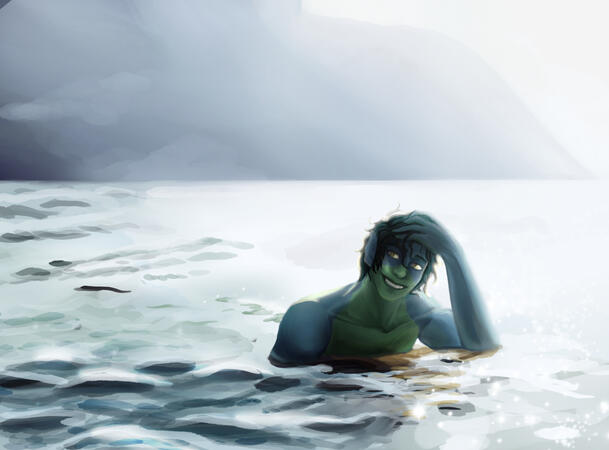 bust full render + complex background ($90, $70 + $20)